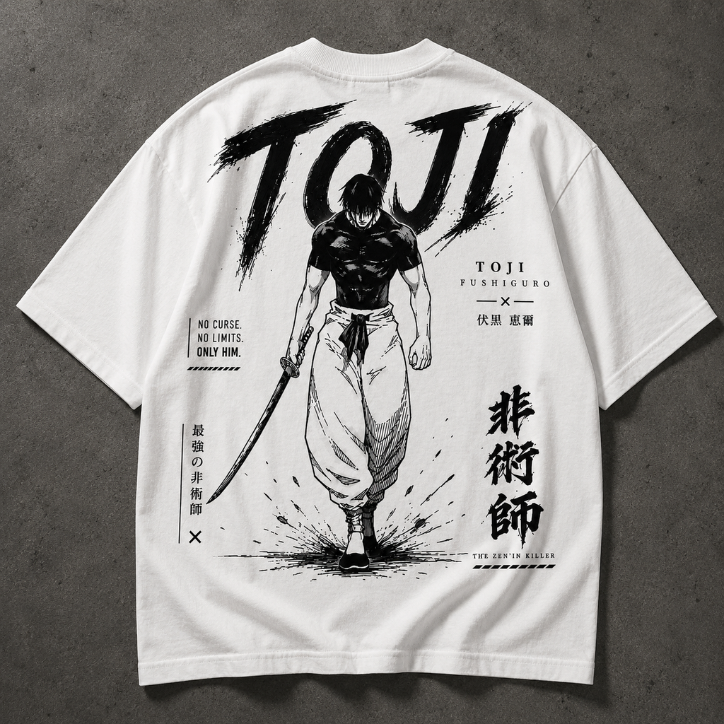 Toji Fushiguro Over Sized Shirt