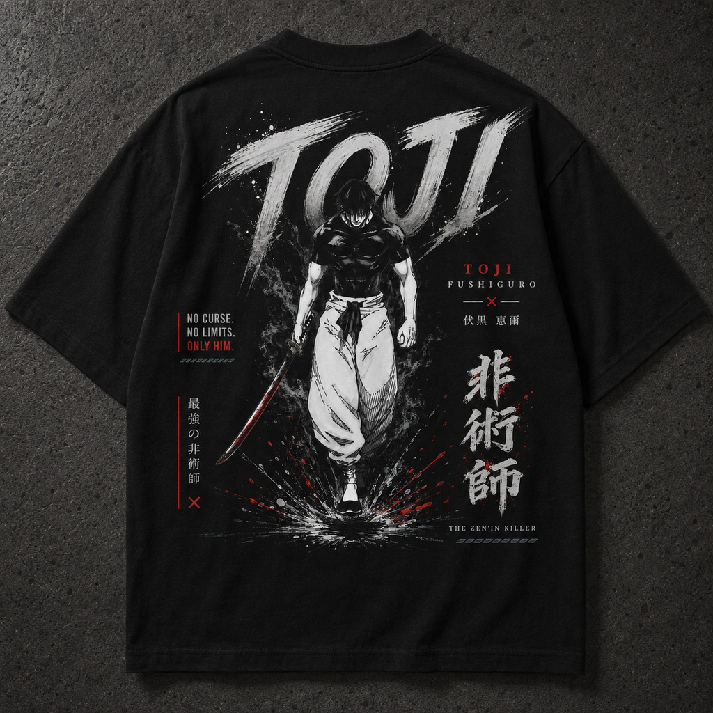 Toji Fushiguro Shirt | Regular Fit