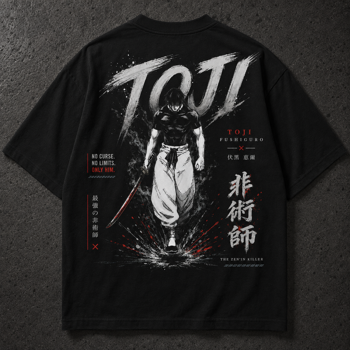 Toji Fushiguro Shirt | Regular Fit