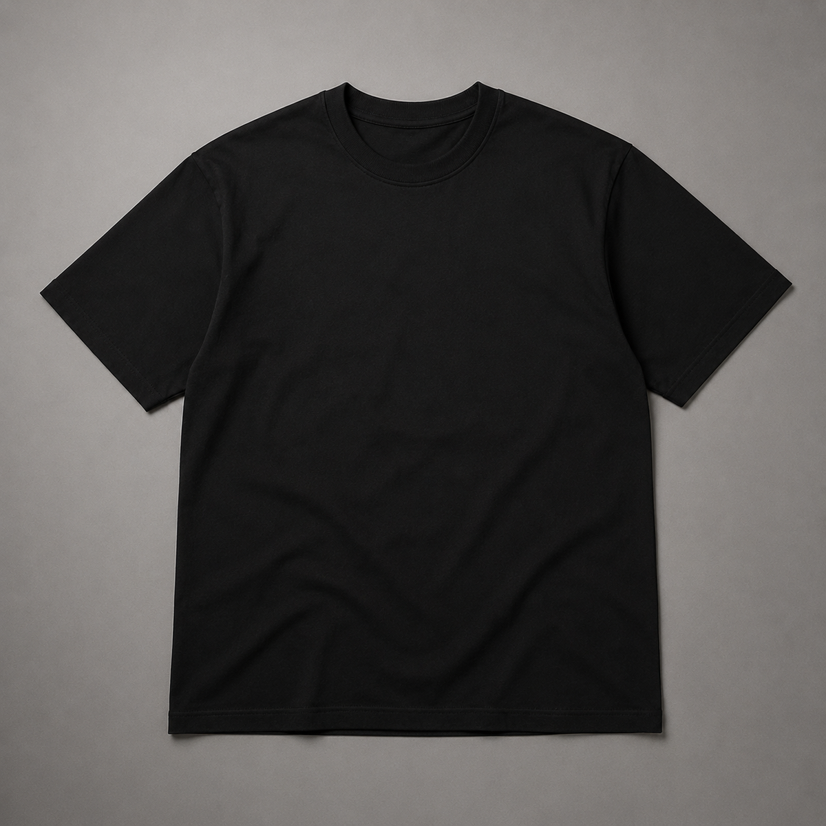 Premium Black T-Shirt | Quality 100% Combed Cotton ( 200 GSM )