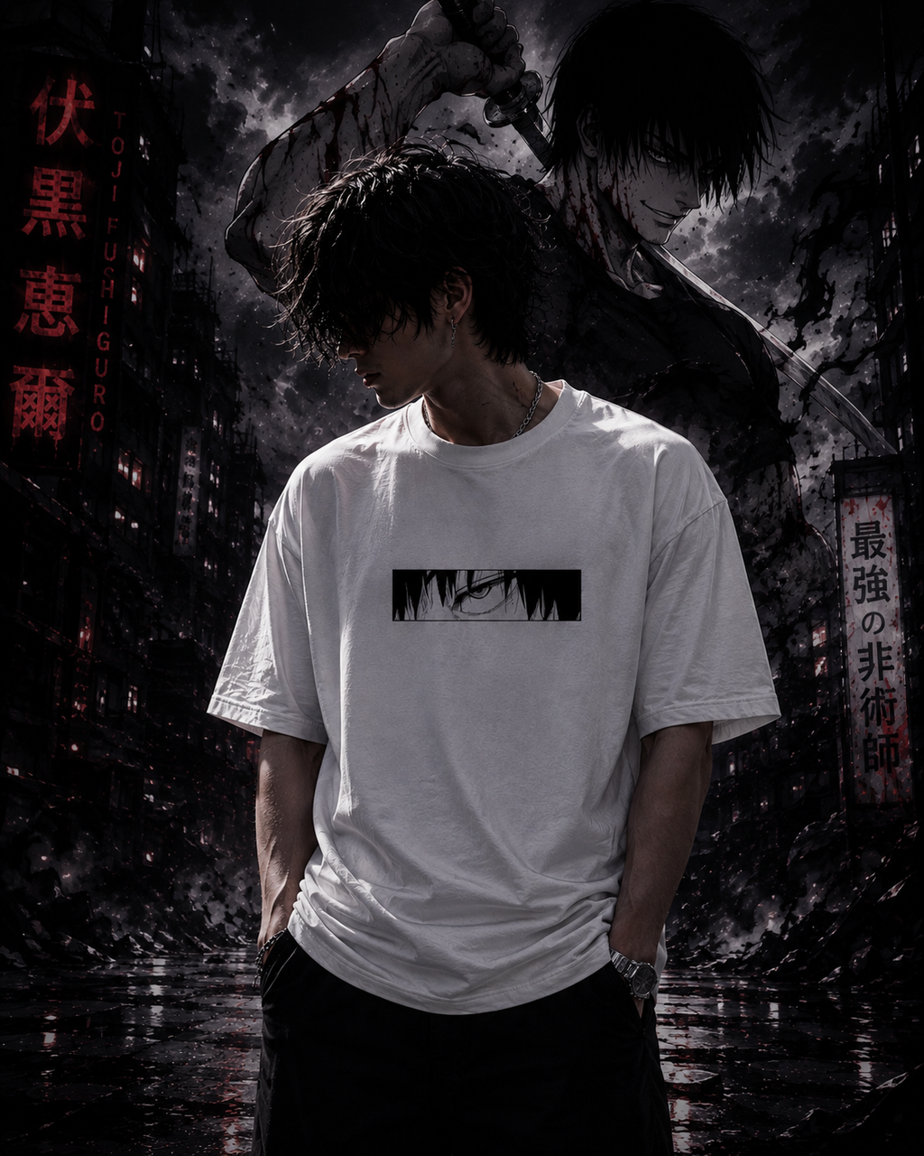 Toji Fushiguro Over Sized Shirt
