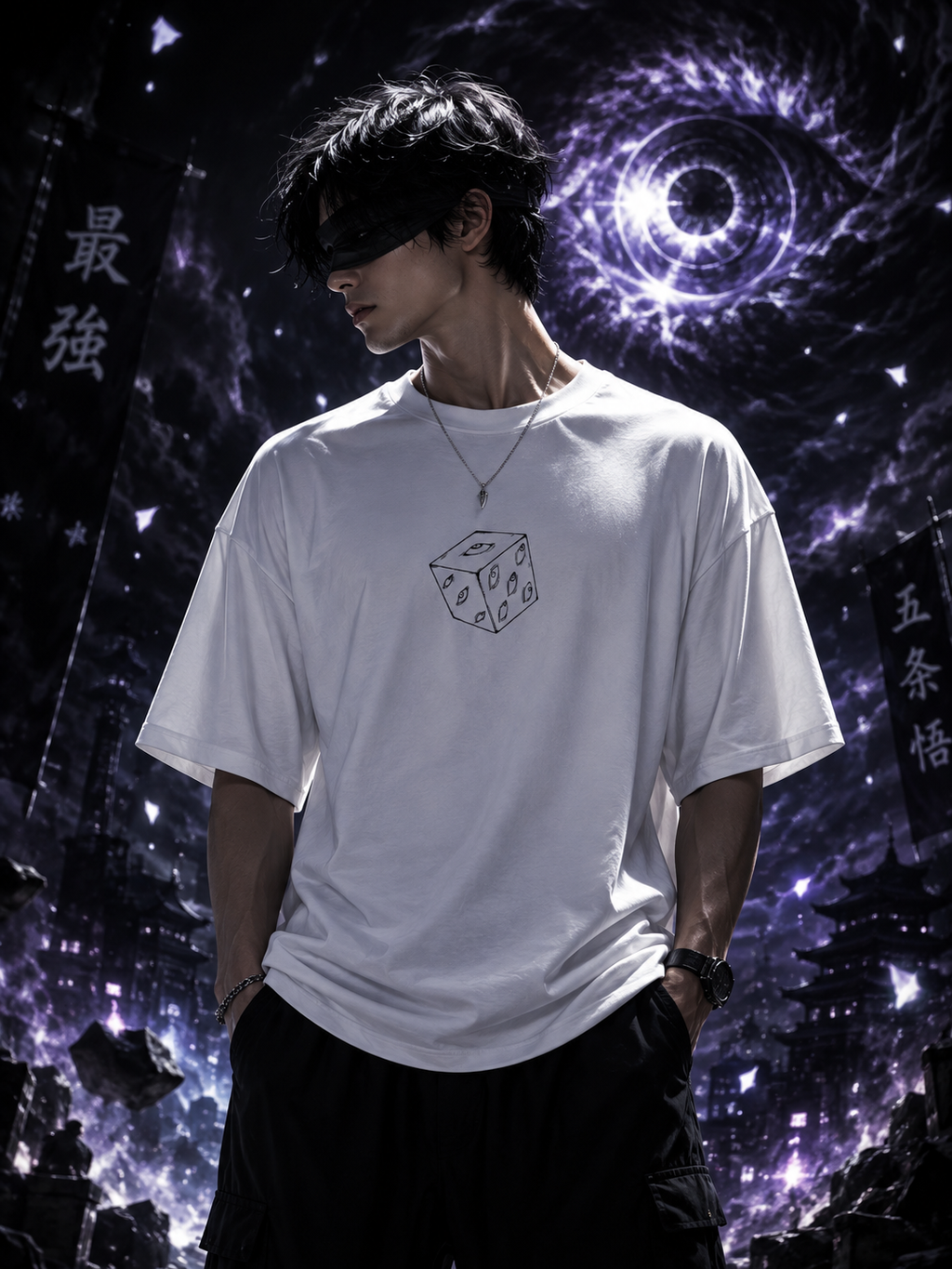 Gojo Satoru Over-Sized Shirt