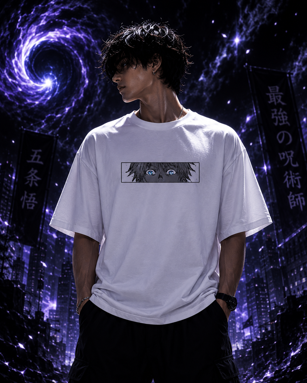 Gojo Satoru Over-Sized Shirt