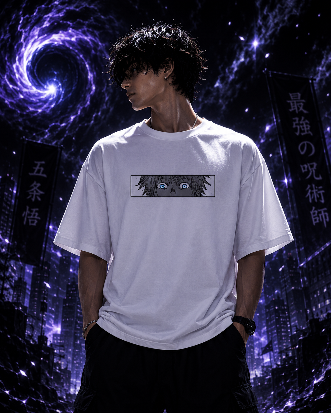 Gojo Satoru Over-Sized Shirt