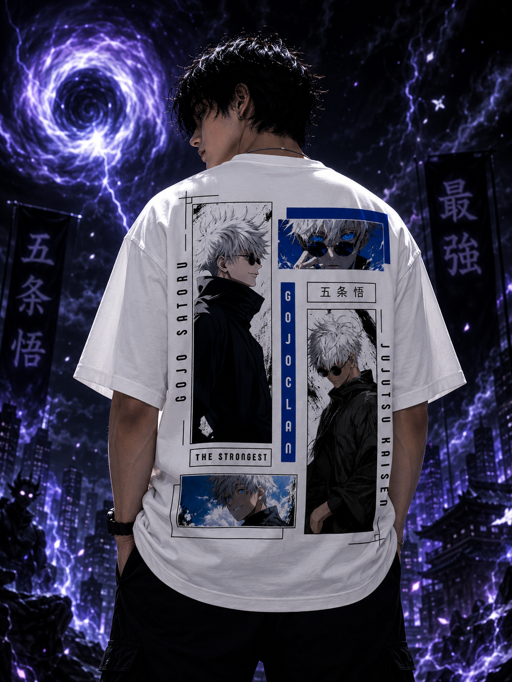 Gojo Satoru Over-Sized Shirt