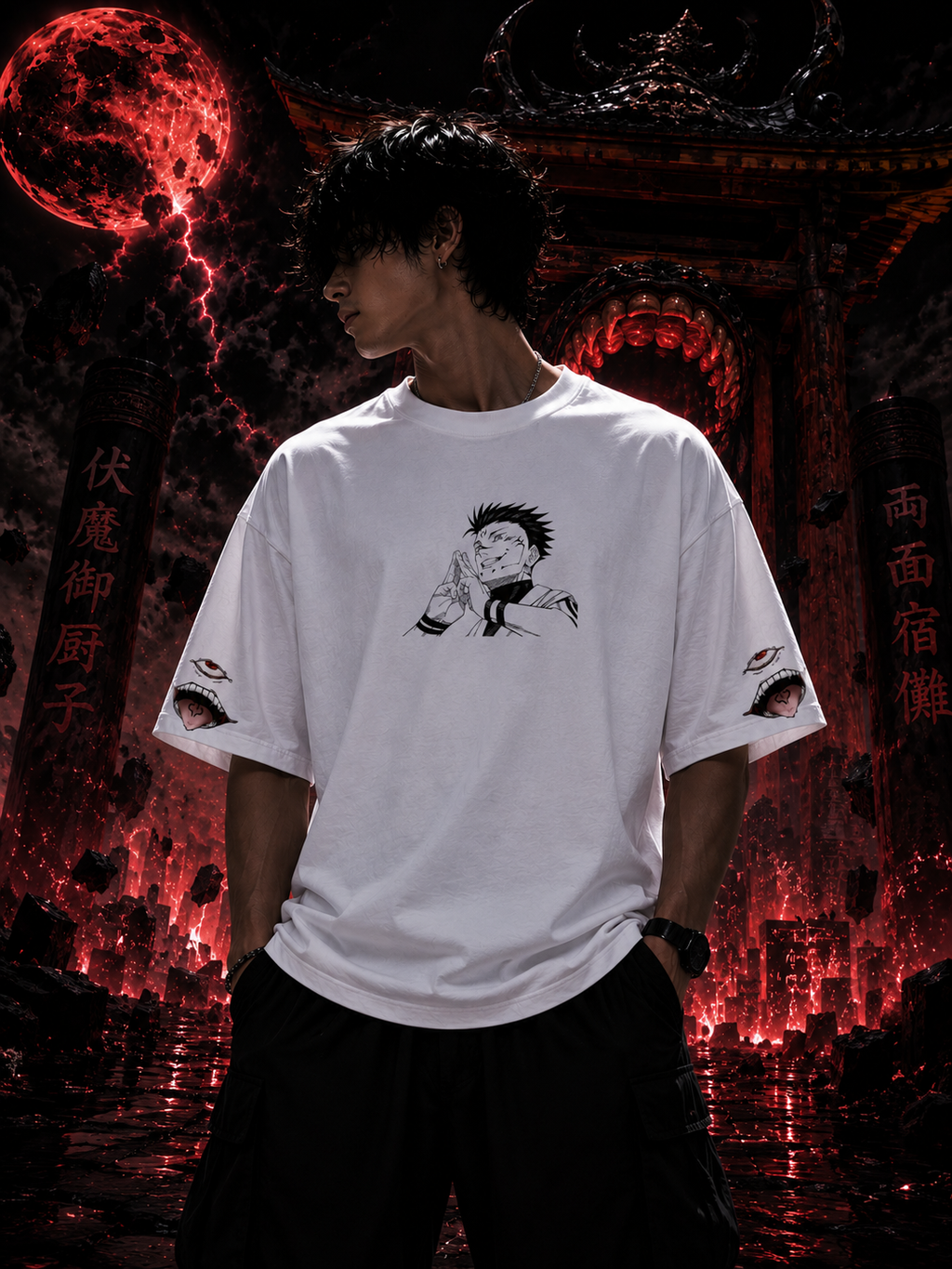 Sukuna Over Sized Shirt