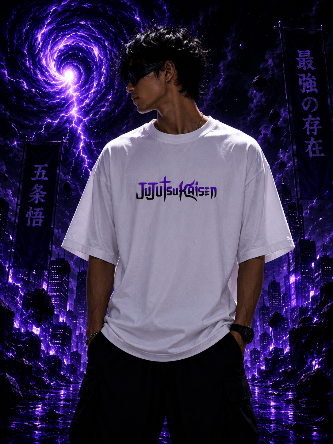 Jujutau Kaisen Over Sized Shirt