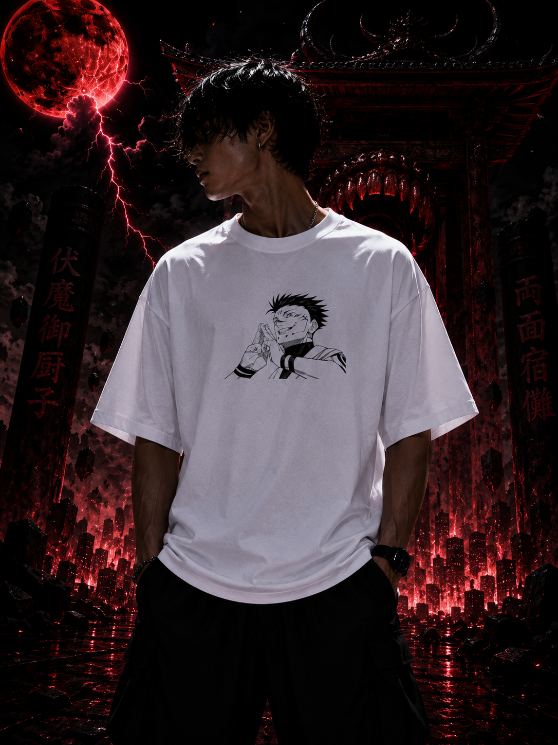 Sukuna Over Sized Shirt
