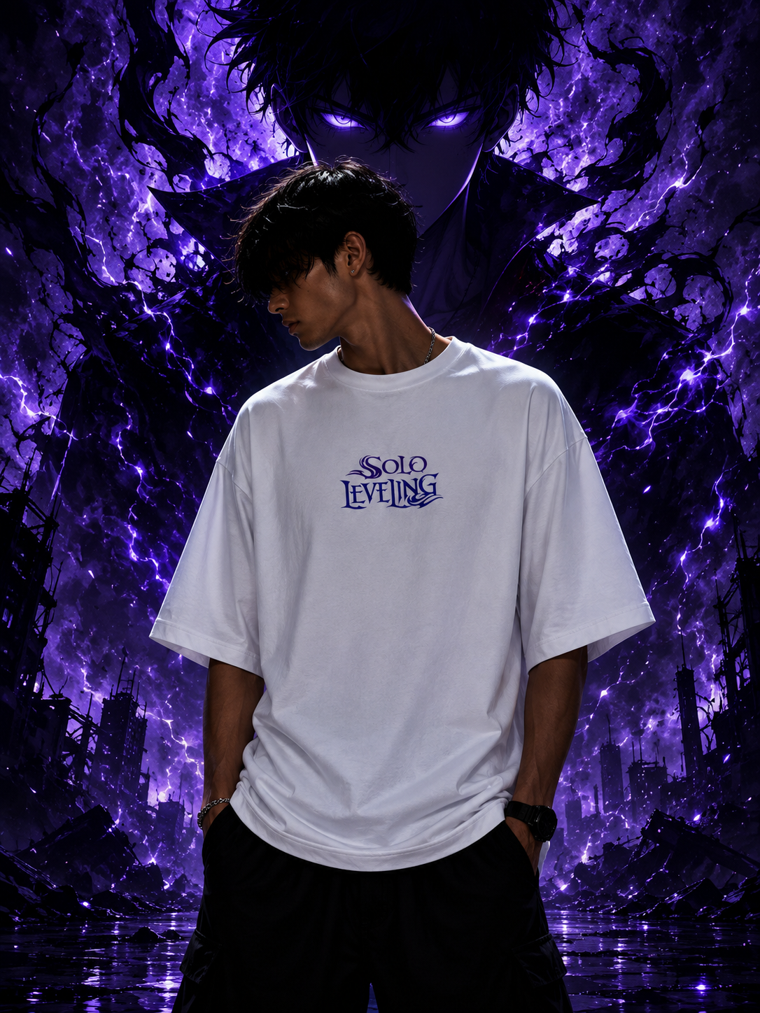 Solo Leveling Shirt | Regular Fit & Over Sized Shirt