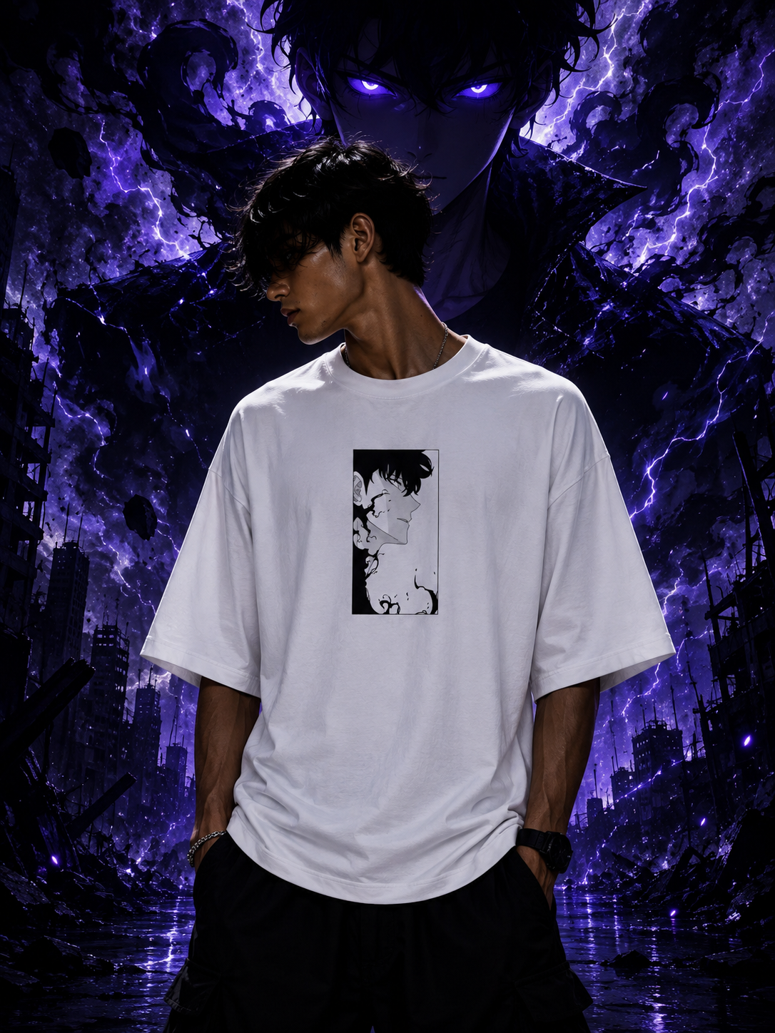 Jinwoo Shirt | Over Sized & Regular Fit
