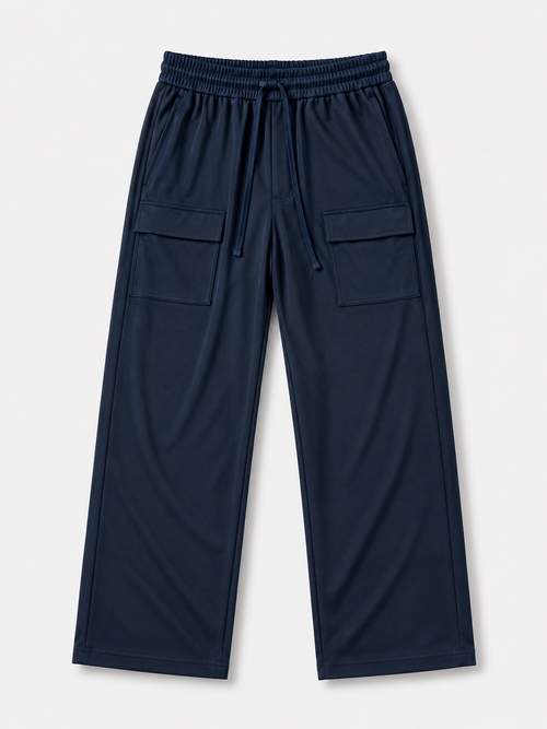 Blue Baggy Trouser