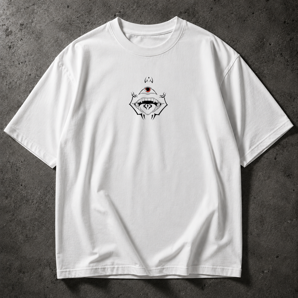 Sukuna Face Over Sized Shirt