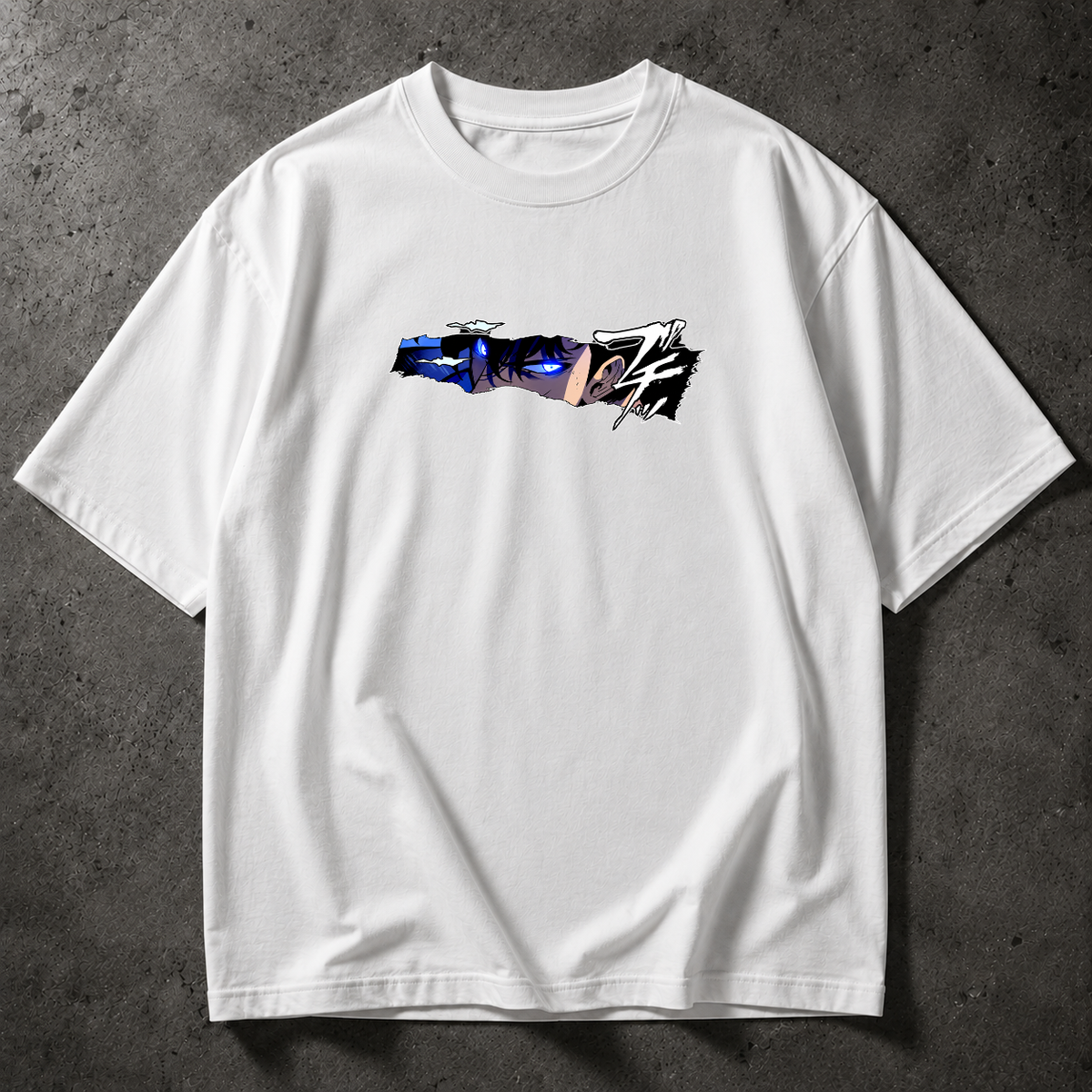 Jinwoo Eyes Shirt | Regular Fir & Over Sized