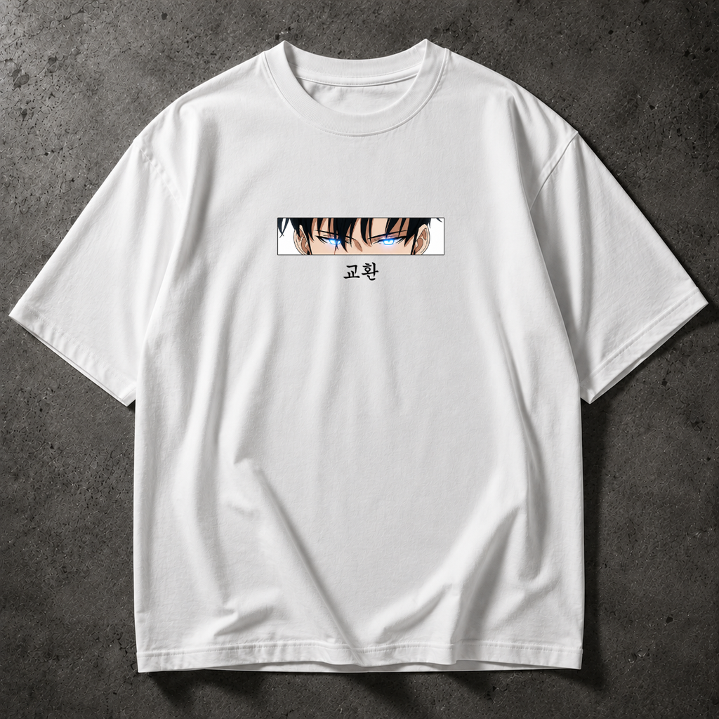 Jinwoo Eyes Shirt | Regular Fit & Over Sized